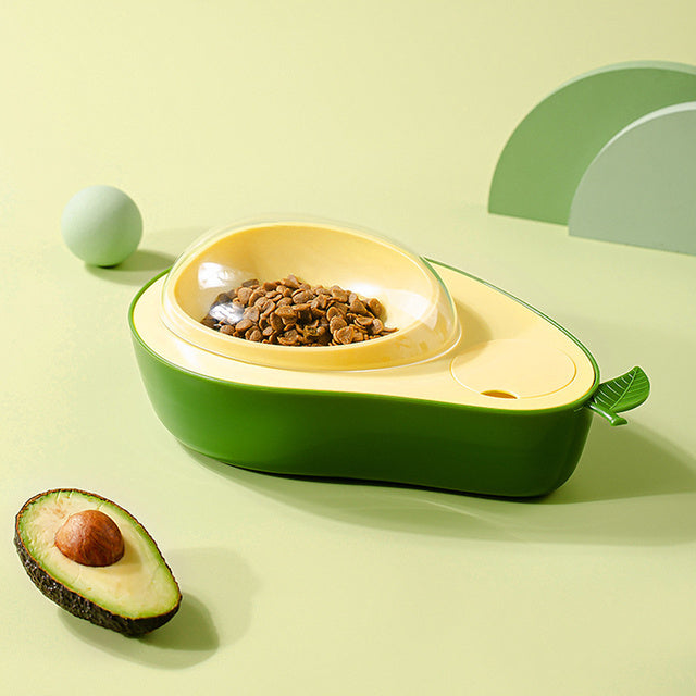 Automatic Avocado-Shaped Water and Food Feeder for Pets