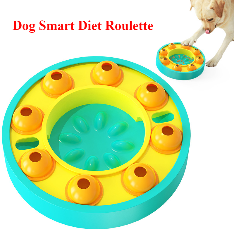 Interactive Puzzle Treat Dispenser Toys for Pets IQ Training