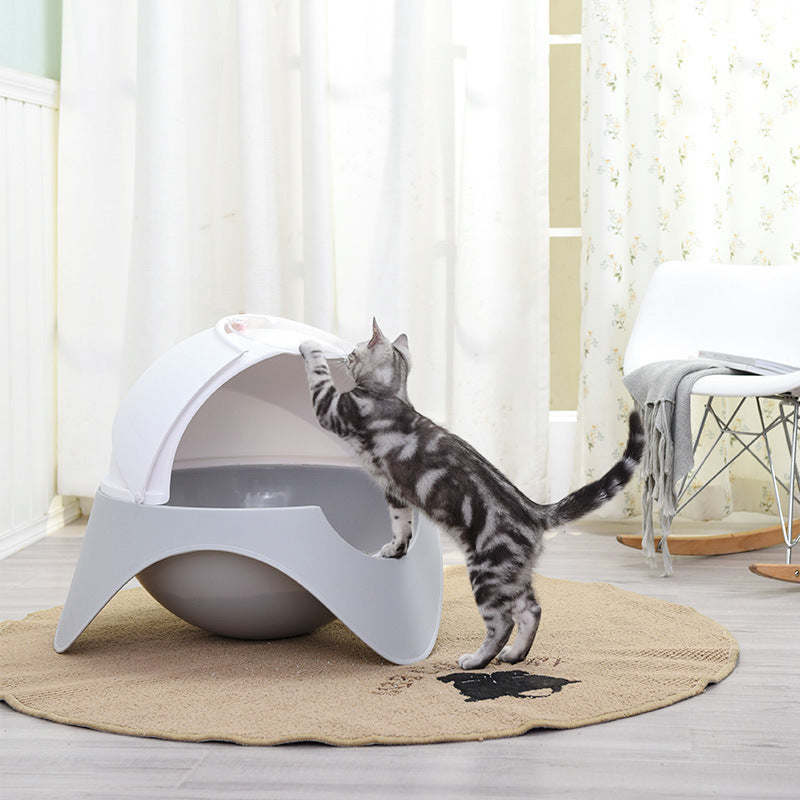 Large Capacity Fully Automatic Pet Litter Box Oversized