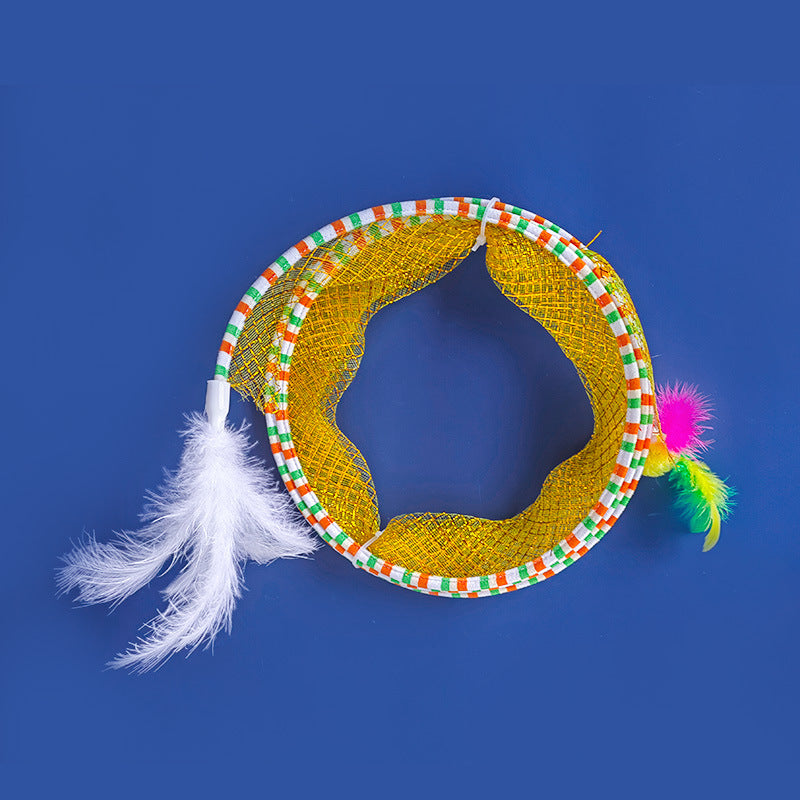 Foldable Tunnel Toys for Pets Storage