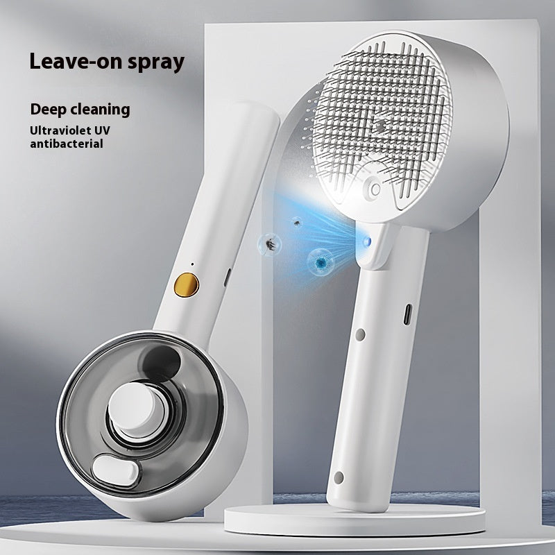 Self-Cleaning Steam Hair Removal Brush for Pets