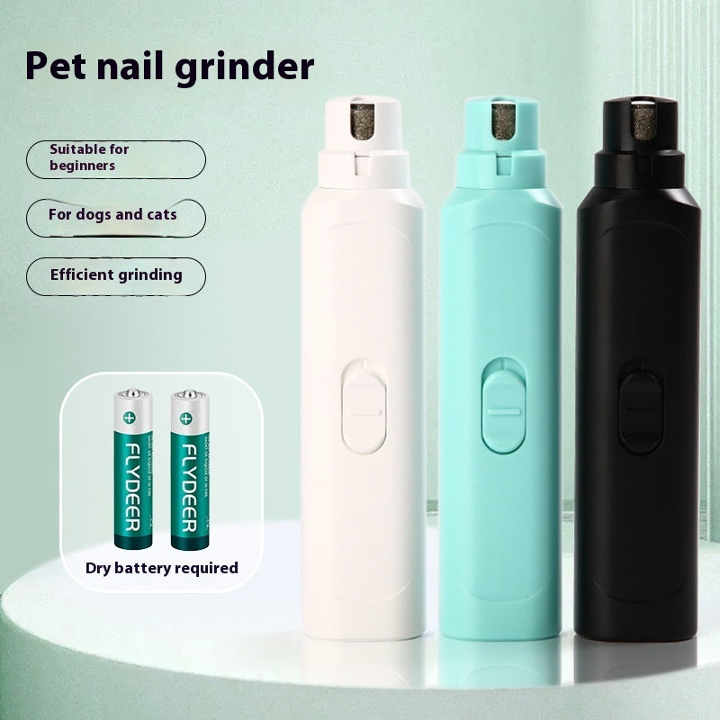 Pet Battery-Powered Nail Grinder and Trimmer for Pets