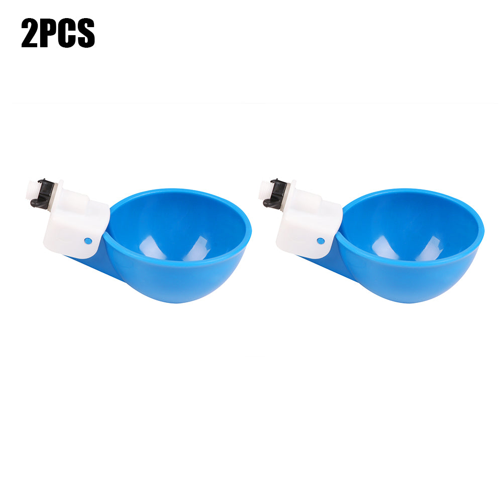 Chicken Drinker Thickened Round Tube Straight Through