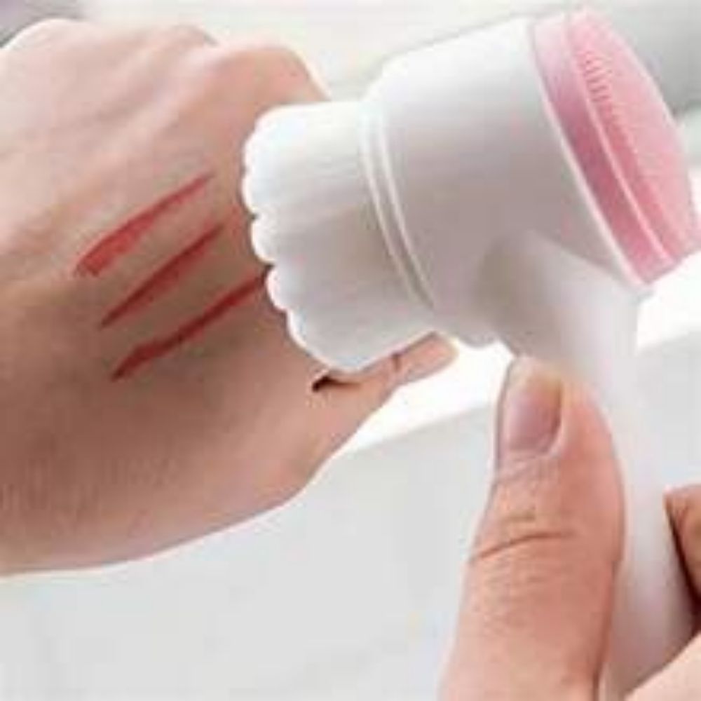 Easy-Clean Nylon Paw Brush and Massage Tool for Pets