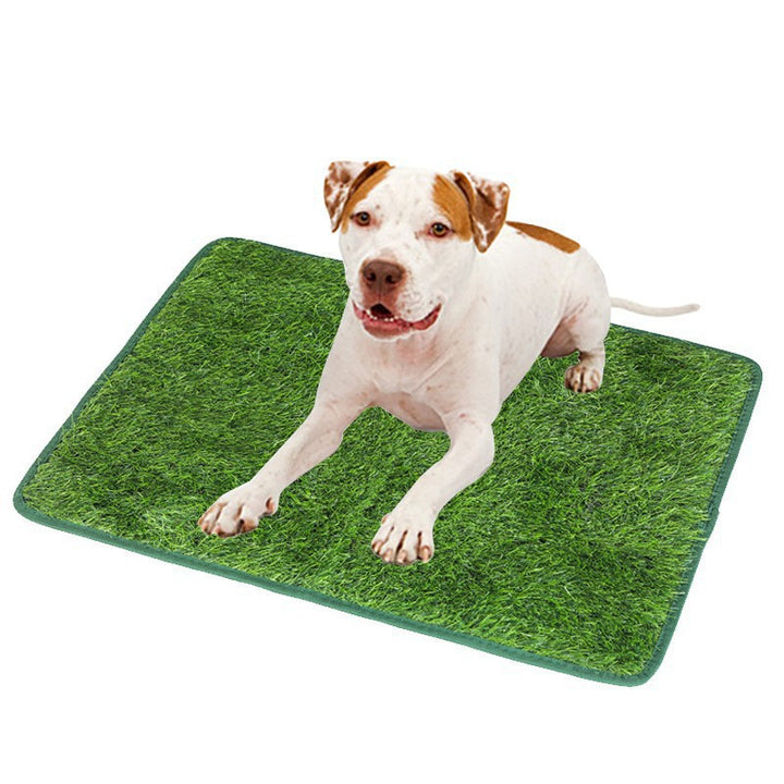 Pet Grass Pad Simulation Lawn Training Mat Washable Indoor Outdoor Use