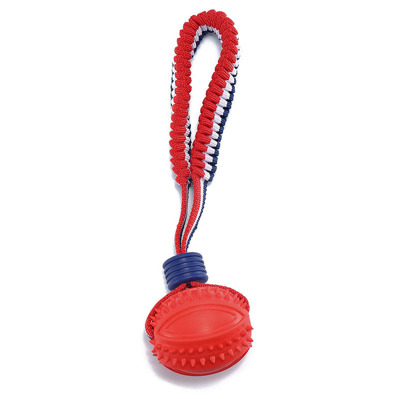 Ball Rope Tug Toy Durable Non Toxic Interactive Pet Toy