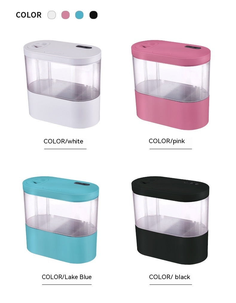 Desktop Self Circulating Mini Aquarium Fish Tank Ecosystem