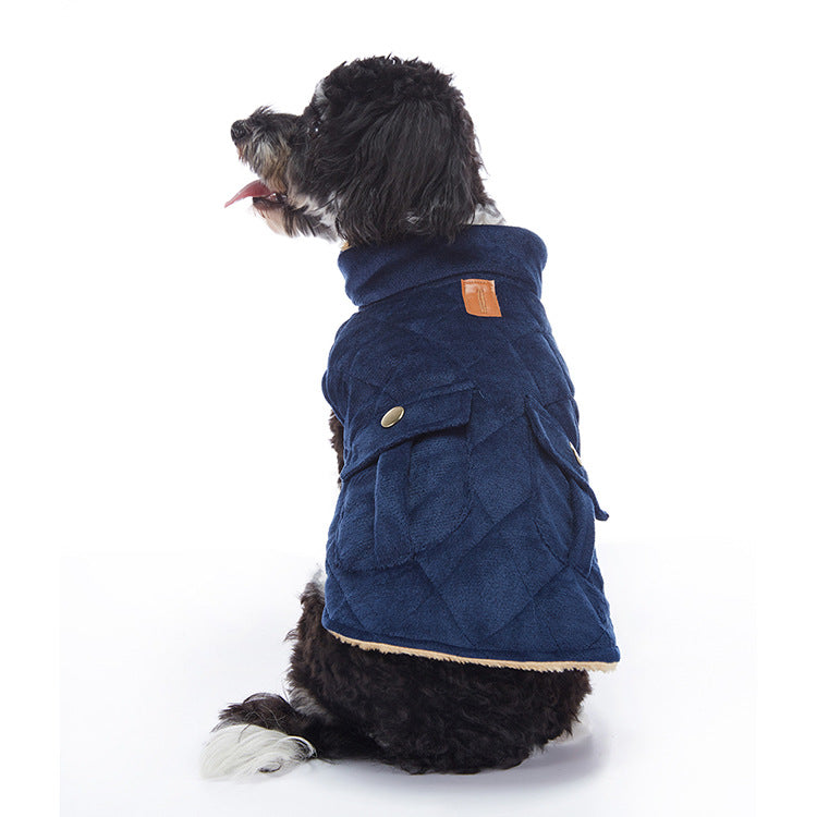 Winter Cashmere Pet Jacket Soft Warm Comfortable Clothing