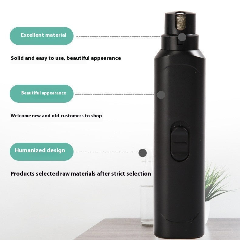 Pet Battery-Powered Nail Grinder and Trimmer for Pets