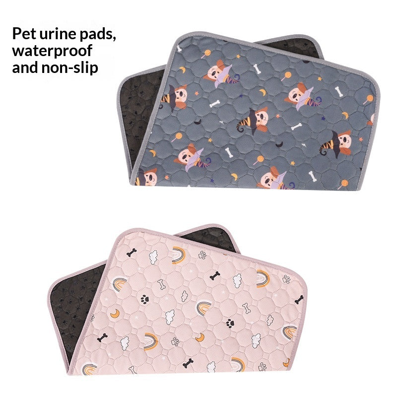 Breathable Absorbent Pet Training Pads Machine Washable Non Slip Use Mats