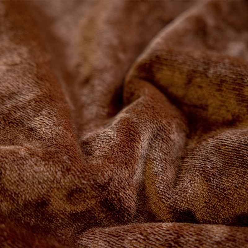 Pet Soft Flannel Waterproof Washable Blanket Thick Fuzzy Mat