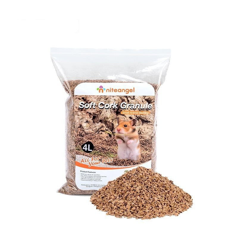 Oak Cork Hamster Bedding Dust Free Landscaping Supplies For Pet Care