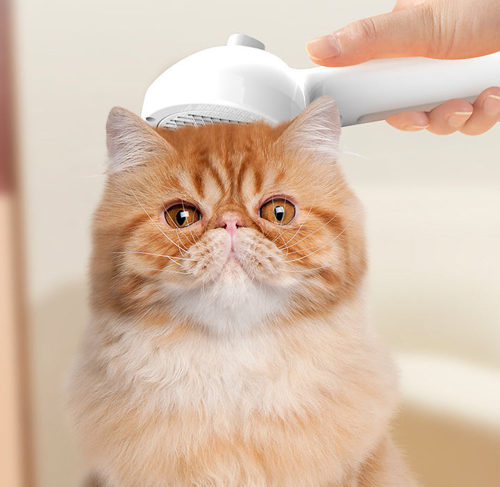 Pet Self-Cleaning Hair Removal Comb and Grooming Brush