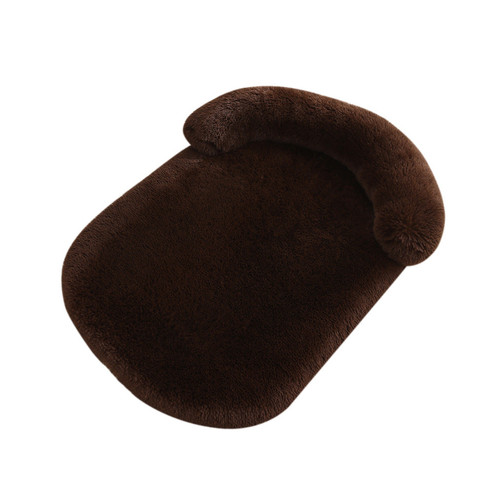 Plush Doghouse Cathouse Pet Bed Warm Cushion