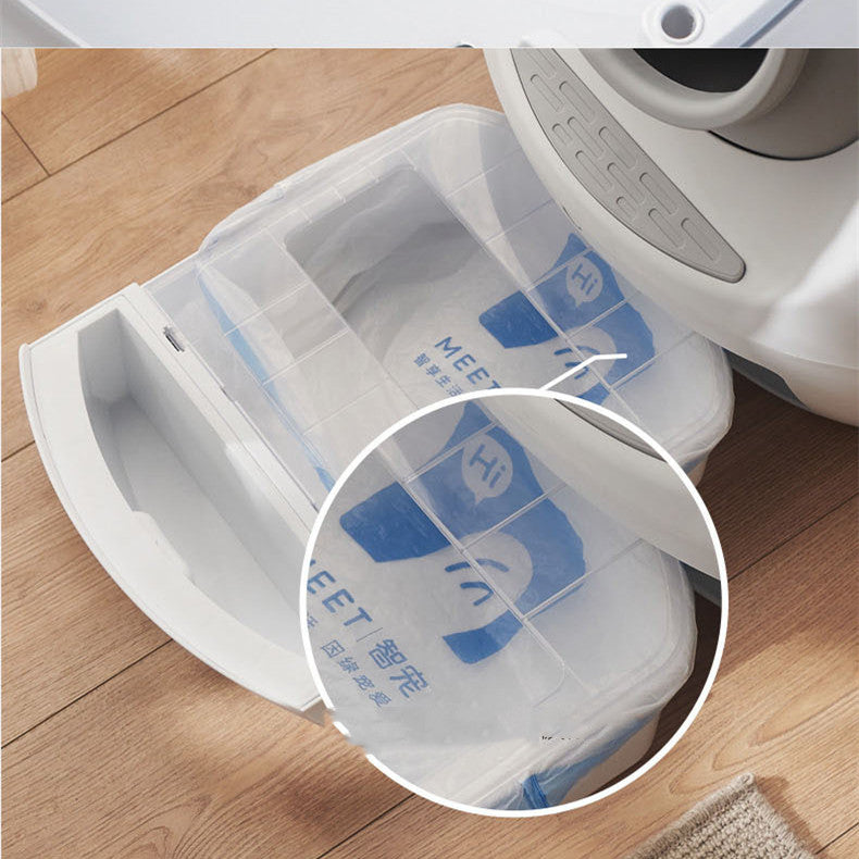 Electric Fully Enclosed Smart Pet Litter Box System