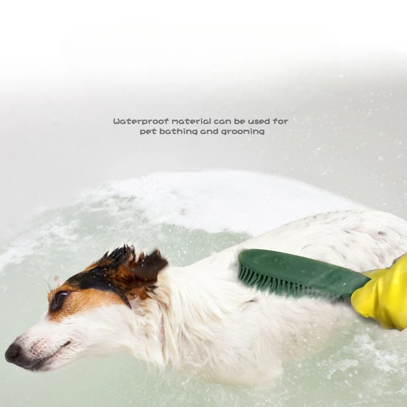 Pet Hair Removal and Grooming Brush for Pets