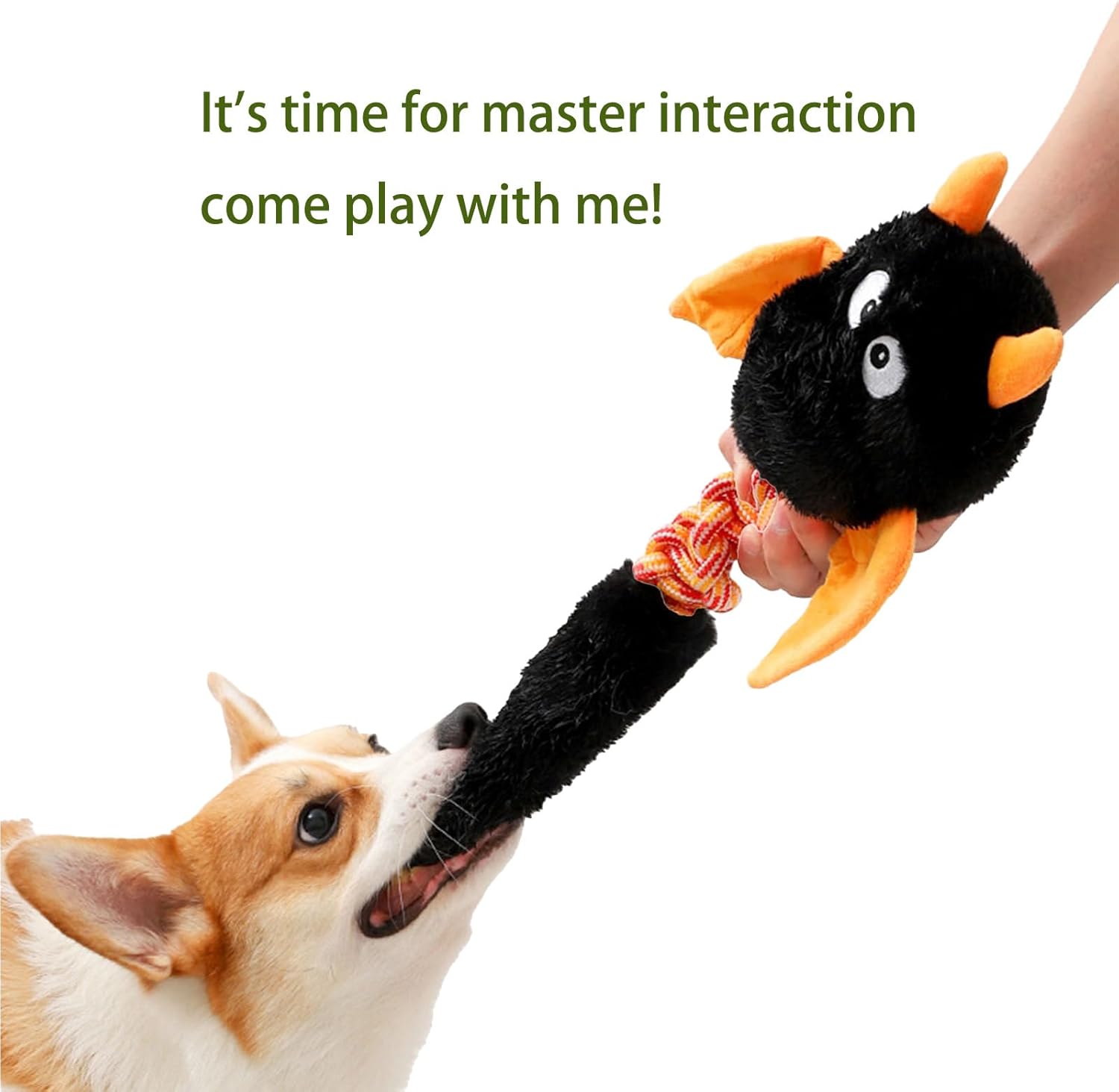 Plush Squeaky Interactive Pet Toy For Small And Large Pets