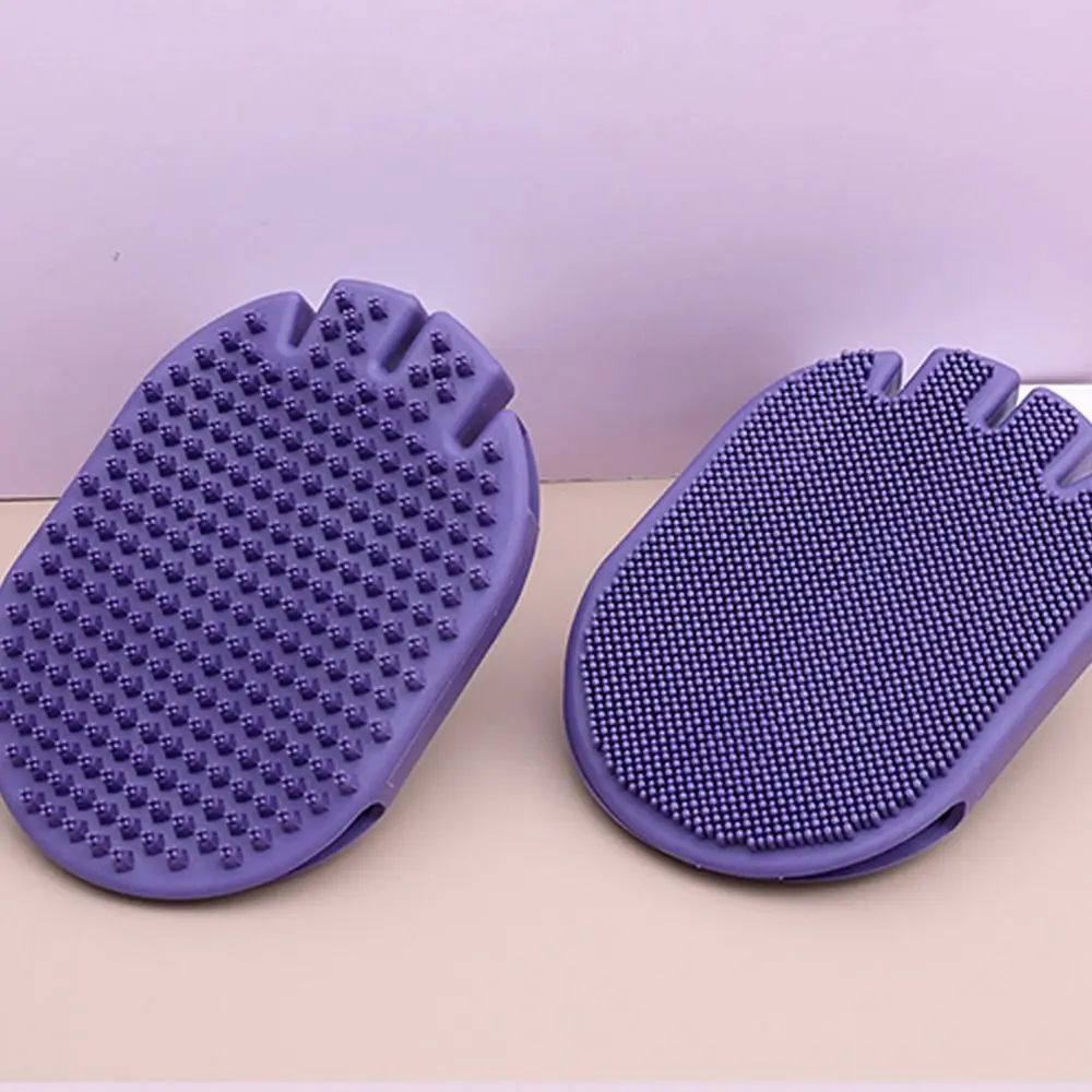 Pet Shampoo Massage Brush Soft Bristle Grooming Tool For Pet Care