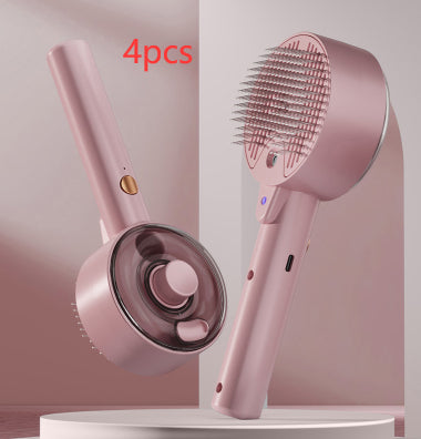 Self-Cleaning Steam Hair Removal Brush for Pets