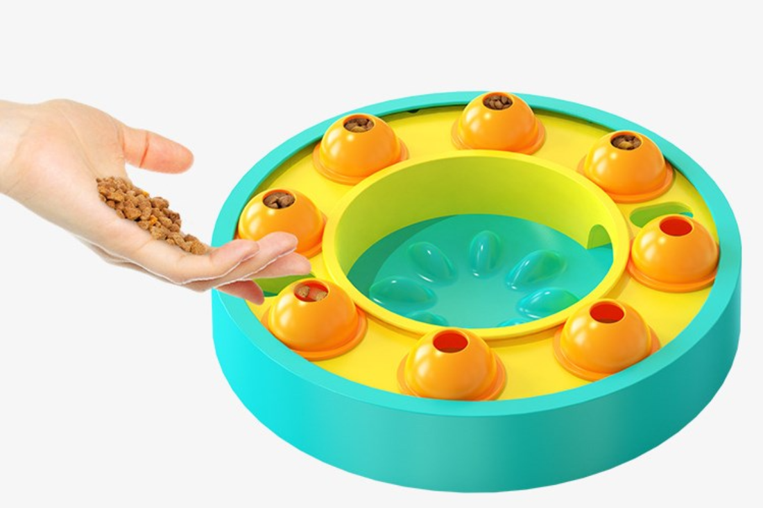 Interactive Puzzle Treat Dispenser Toys for Pets IQ Training