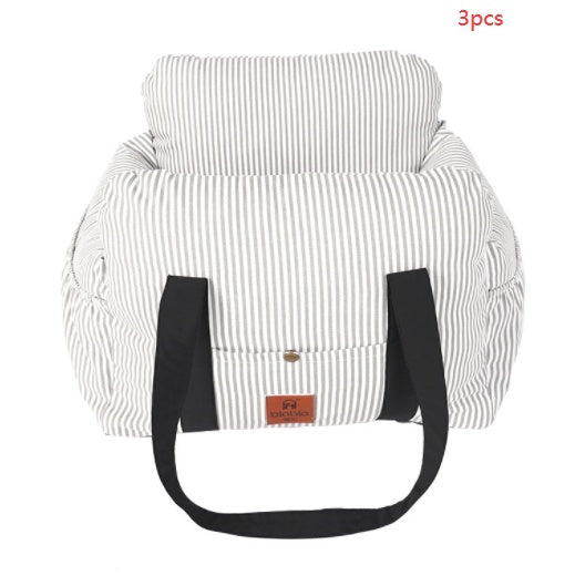 Pet Travel Car Carrier Safety Seat Secure Portable Transport Bag