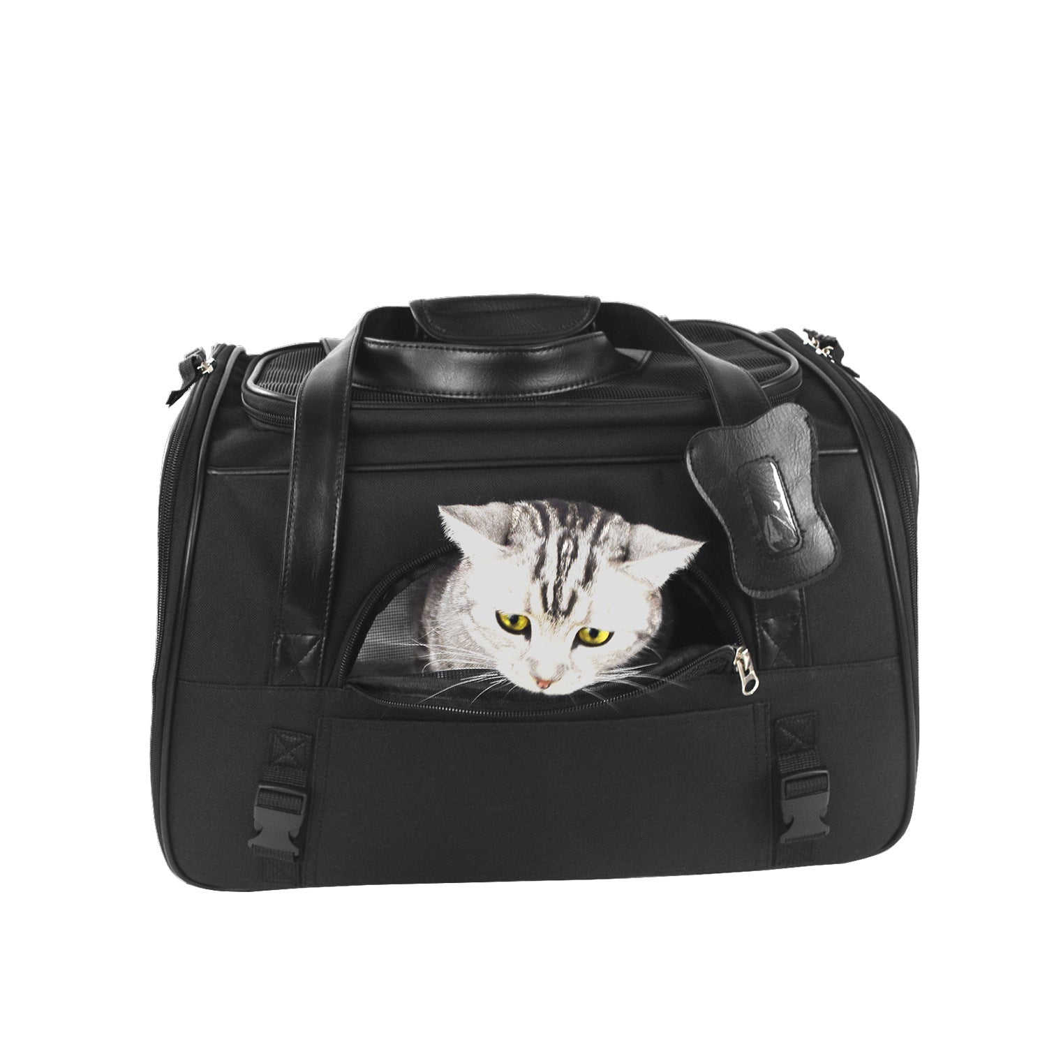 Pet Travel Car Seat Carrier Bag Safety Booster