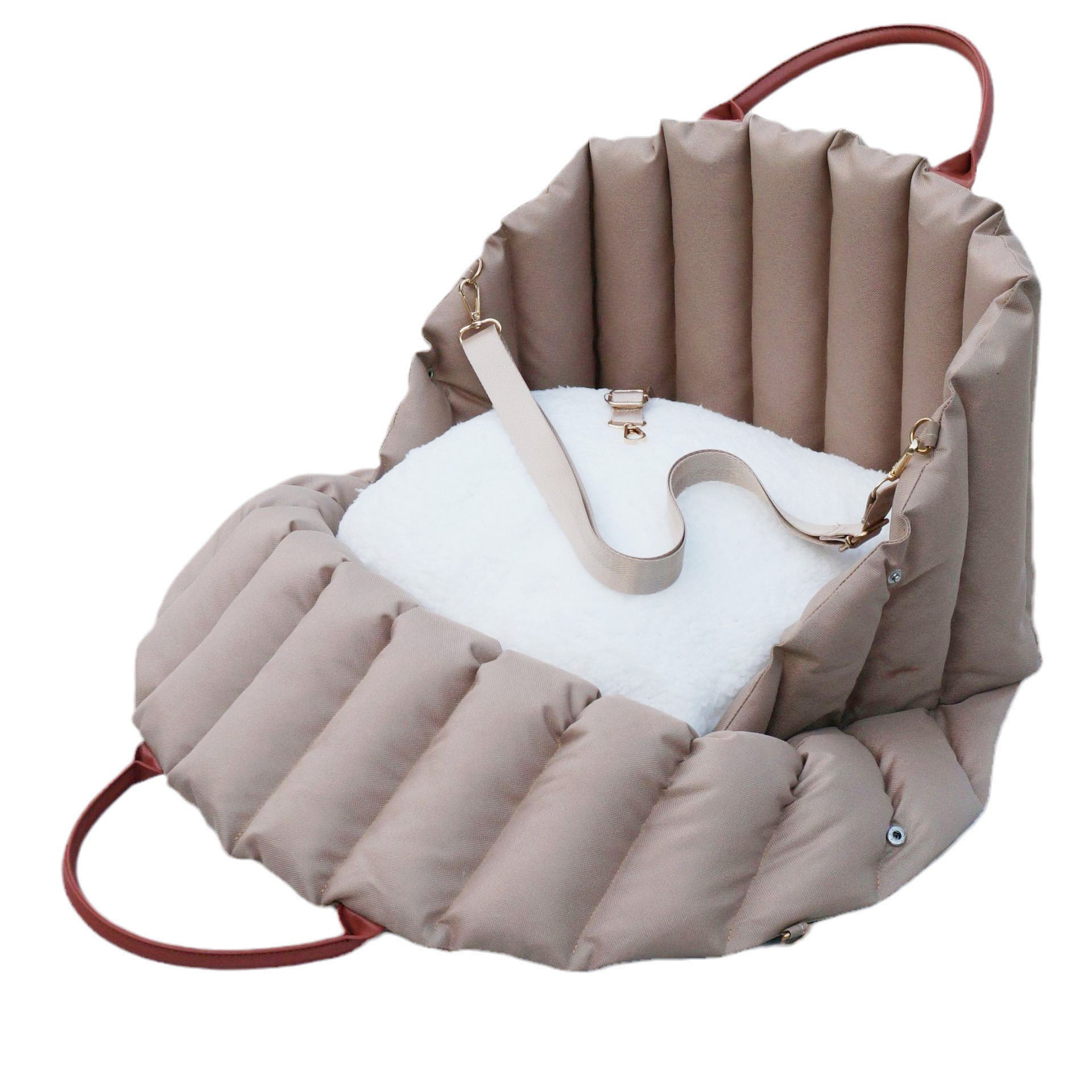 Portable Pet Carrier For Safe Comfortable Car Travel