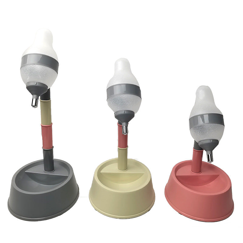 Pet Standing Water Dispenser Automatic Adjustable Bowl for Pets