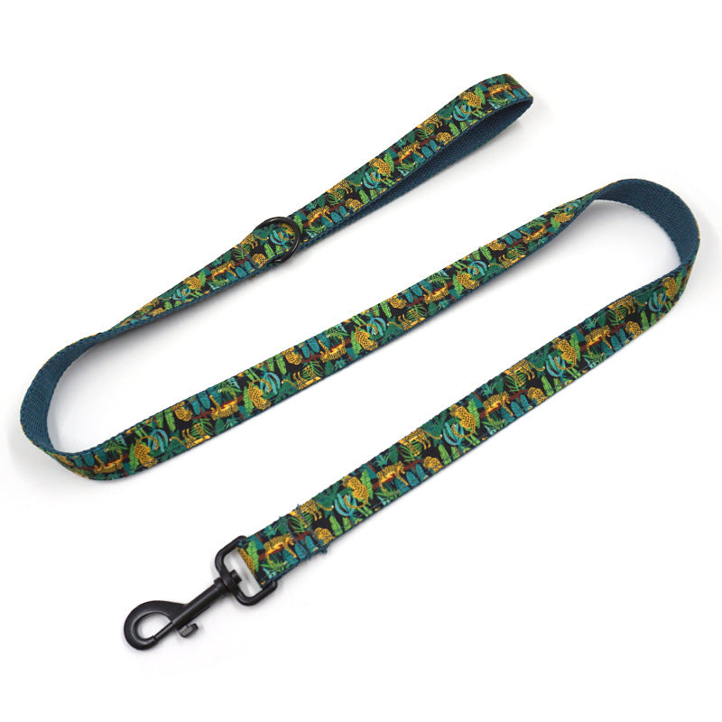Pet Collar Leash Bowknot Collar Leash