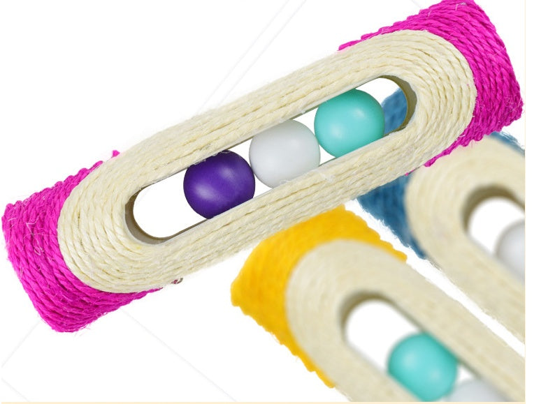 Long Sisal Drum Toys for Pets Three-Pack