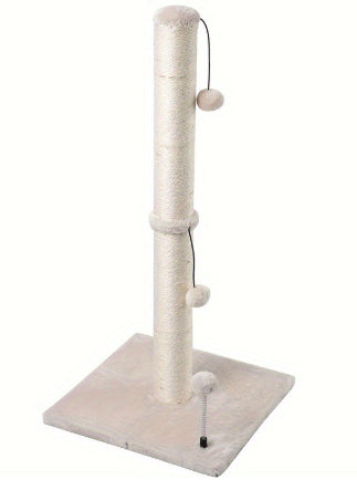 Pet Vertical Sisal Climbing Scratch Post Tree Furniture
