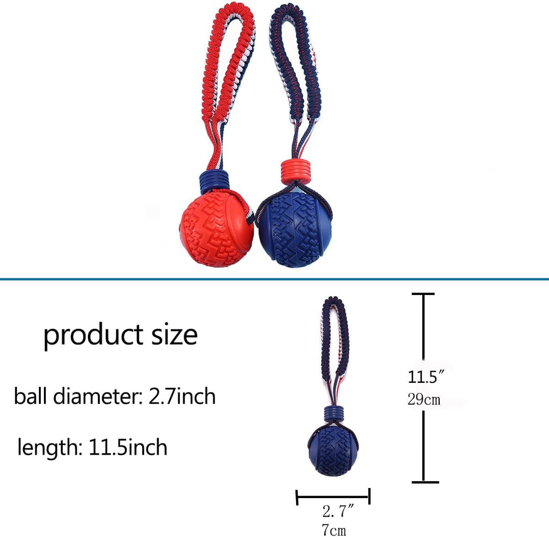 Ball Rope Tug Toy Durable Non Toxic Interactive Pet Toy