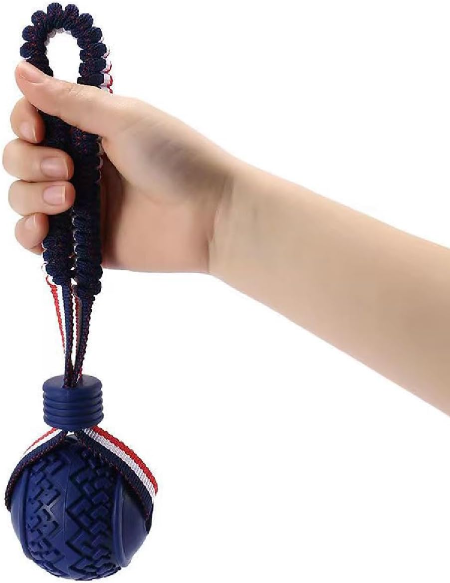Ball Rope Tug Toy Durable Non Toxic Interactive Pet Toy