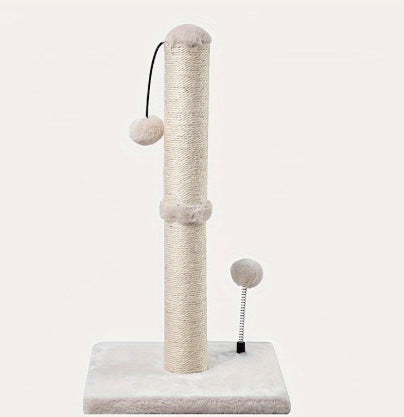 Pet Vertical Sisal Climbing Scratch Post Tree Furniture