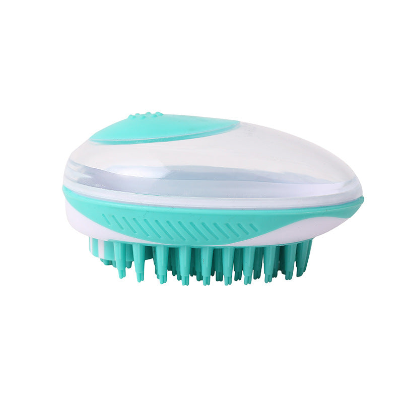 Pet Bath Massage Brush Soft Grooming Cleaning Tool