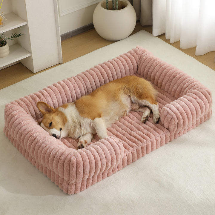 Warm Large Pet Bed Soft Sleeping Mat Indoor Outdoor