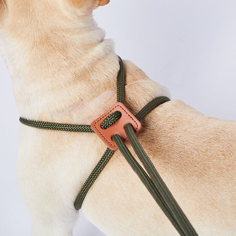 Pet Chest Back Leash Harness Control Lead Accessories