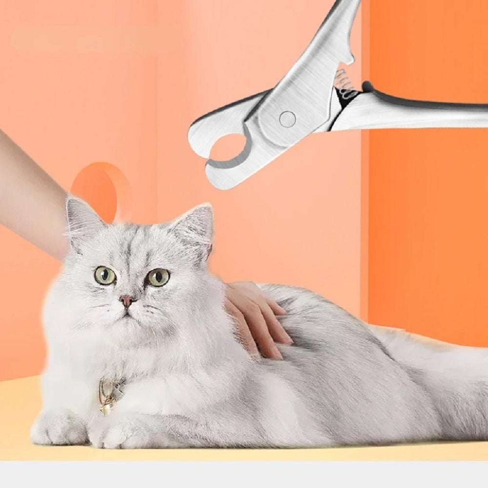 Professional Stainless Steel Nail Clipper for Pets Safe Grooming