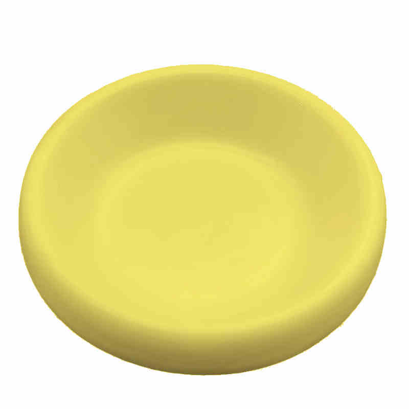 Solid Wood Base Ceramic Pet Feeding Bowl Set