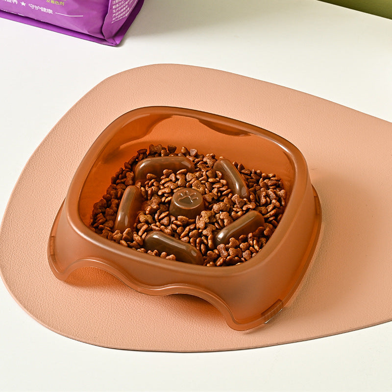 Pet Slow Feed Anti-Choke Water and Food Bowl for Pets