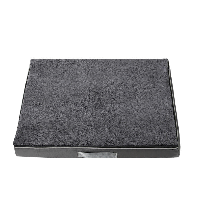 Plush Memory Foam Pet Bed Removable Washable Non Slip Mattress