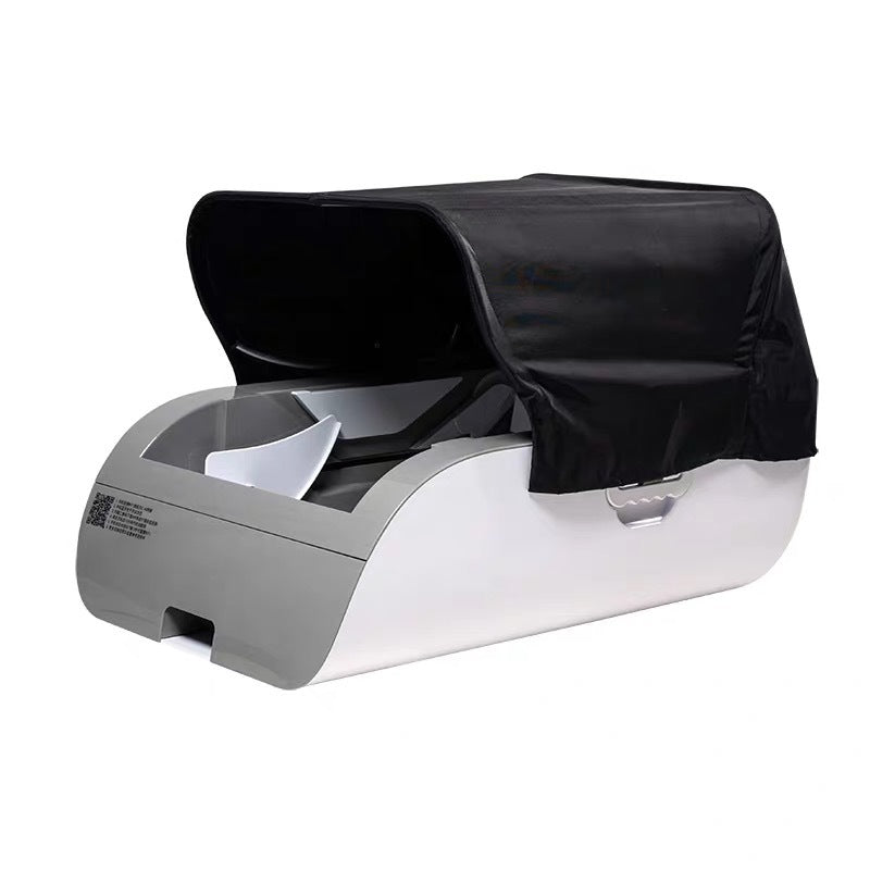 Deodorizing Semi Enclosed Open Pet Litter Box System