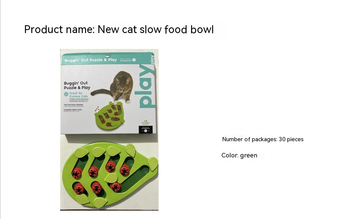 Christmas Pet Slow Feeding Bowl For Pet Care