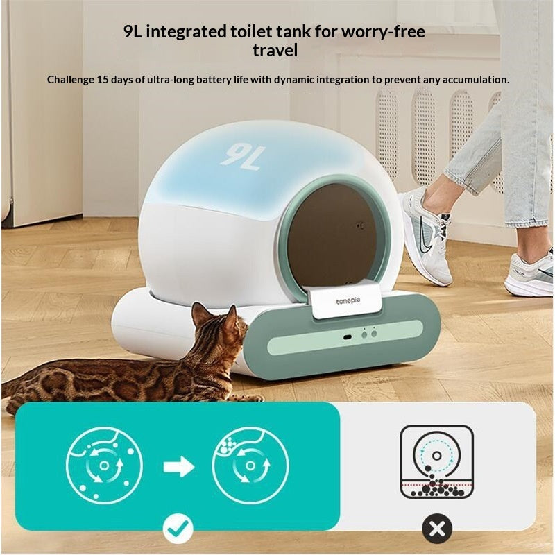 Pet Automatic Smart Self Cleaning Deodorizing Litter Box