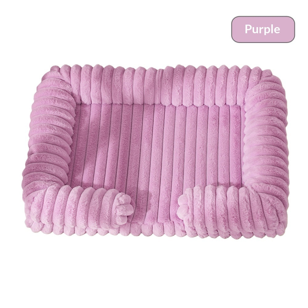 Warm Large Pet Bed Soft Sleeping Mat Indoor Outdoor