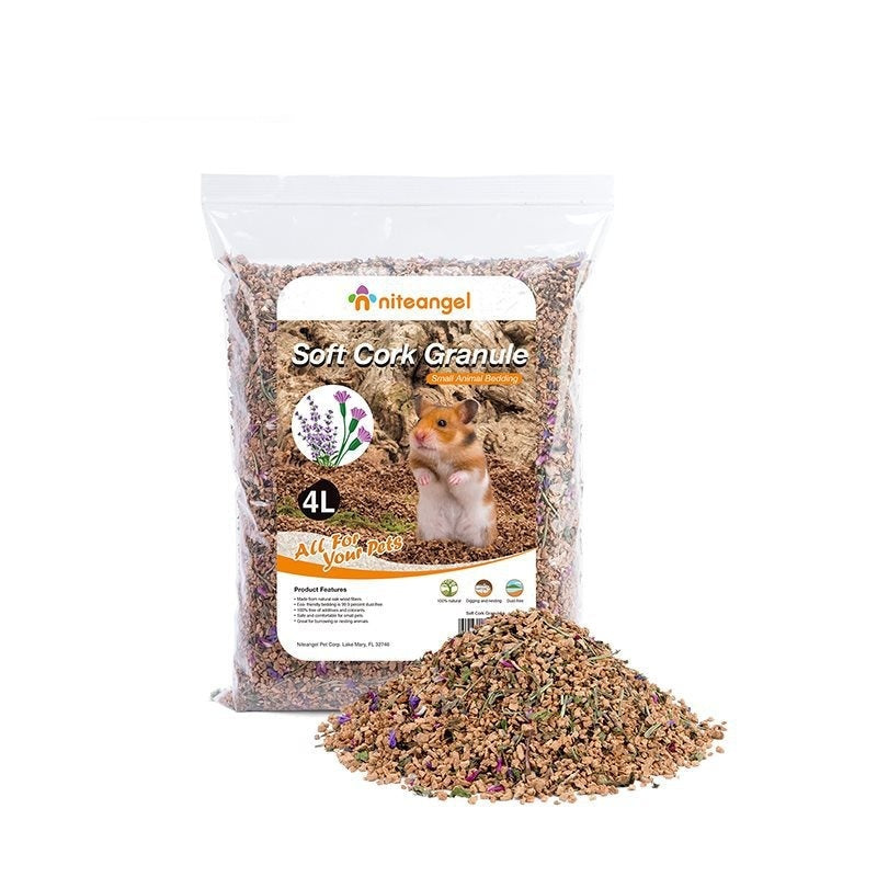 Oak Cork Hamster Bedding Dust Free Landscaping Supplies For Pet Care