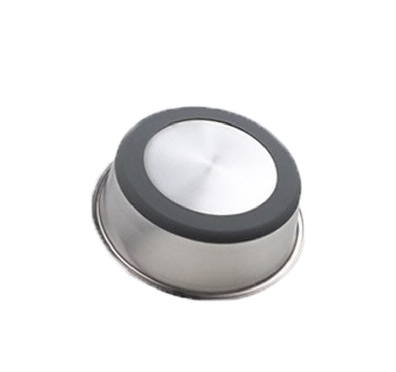 Silicone And Stainless Steel Pet Feeding Bowl For Pet Care