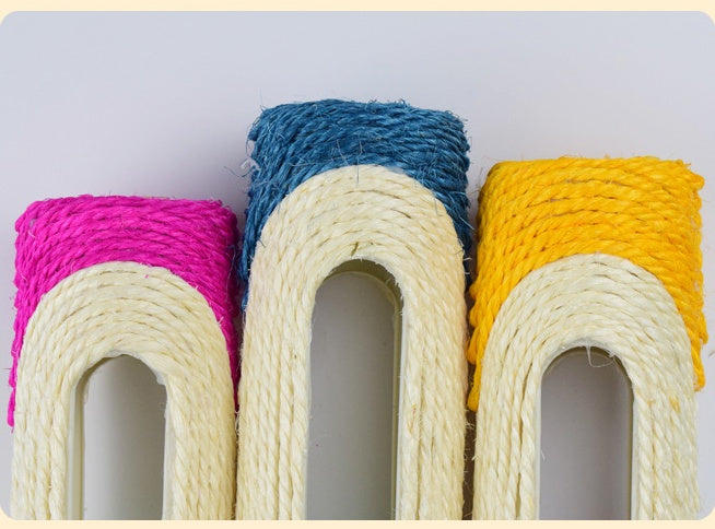 Long Sisal Drum Toys for Pets Three-Pack
