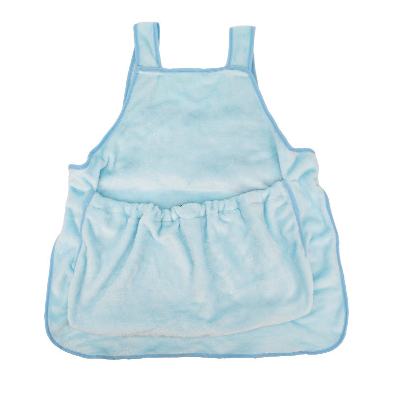 Pet Outdoor Travel Chest Carrier Apron Plush Sleeping Pouch