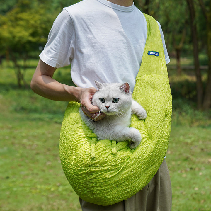 Portable Pet Carrier Shoulder Bag Secure Comfortable Warm Travel Bag